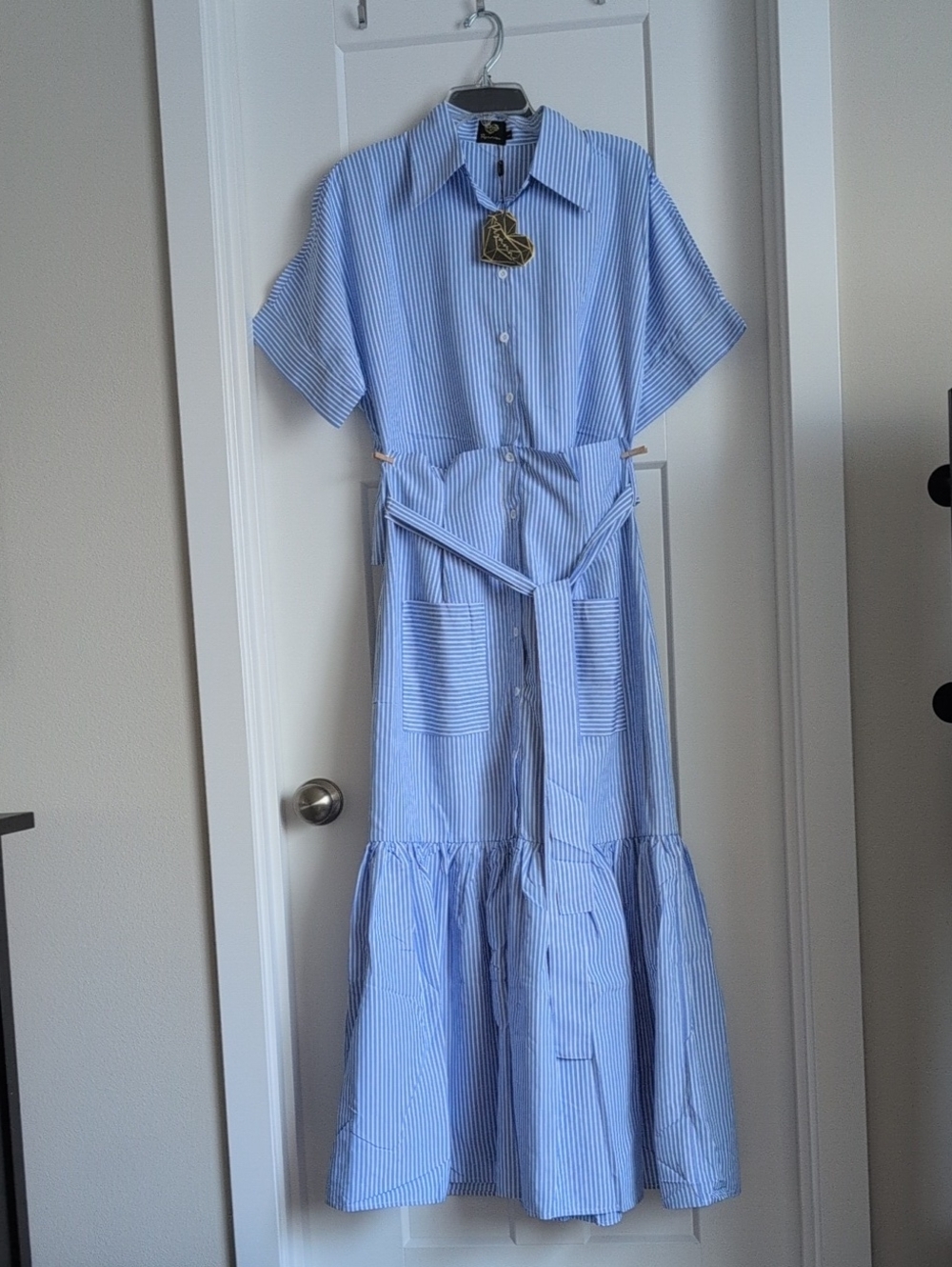 Women's Stripe Skirt Set Size medium